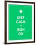 Keep Calm and Irish On-place4design-Framed Art Print