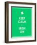 Keep Calm and Irish On-place4design-Framed Art Print