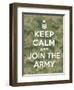 Keep Calm and Join the Army-Thomaspajot-Framed Art Print