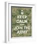 Keep Calm and Join the Army-Thomaspajot-Framed Art Print