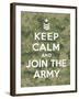 Keep Calm and Join the Army-Thomaspajot-Framed Art Print