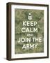 Keep Calm and Join the Army-Thomaspajot-Framed Art Print