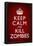 Keep Calm and Kill Zombies Humor Poster-null-Framed Poster