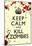 Keep Calm and Kill Zombies Humor Print Poster-null-Mounted Poster