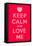 Keep Calm and Love Me-Thomaspajot-Framed Stretched Canvas