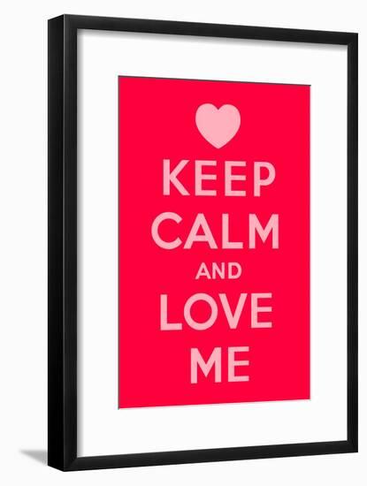 Keep Calm and Love Me-Thomaspajot-Framed Art Print