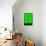 Keep Calm and Party On, Green-null-Framed Stretched Canvas displayed on a wall