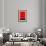 Keep Calm and Party On (Red)-null-Framed Art Print displayed on a wall