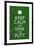 Keep Calm and Sink the Putt Golf-null-Framed Masterprint