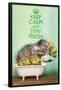 Keep Calm And Stay Fresh-Trends International-Framed Poster
