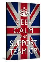 Keep Calm and Support Team GB Sports-null-Stretched Canvas