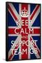 Keep Calm and Support Team GB Sports-null-Framed Poster