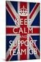 Keep Calm and Support Team GB Sports-null-Mounted Poster