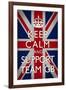 Keep Calm and Support Team GB Sports-null-Framed Art Print