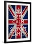 Keep Calm and Support Team GB Sports-null-Framed Art Print