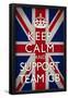 Keep Calm and Support Team GB Sports-null-Framed Poster