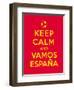 Keep Calm and Vamos Espana-Thomaspajot-Framed Art Print