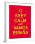 Keep Calm and Vamos Espana-Thomaspajot-Framed Art Print