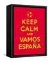 Keep Calm and Vamos Espana-Thomaspajot-Framed Stretched Canvas