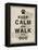 Keep Calm and Walk the Dog-Piper Ballantyne-Framed Stretched Canvas