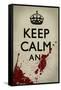 Keep Calm And...-null-Framed Stretched Canvas