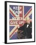 Keep Calm Brit I-The Vintage Collection-Framed Giclee Print