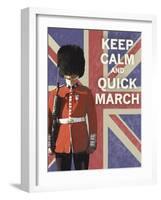 Keep Calm Brit II-The Vintage Collection-Framed Giclee Print