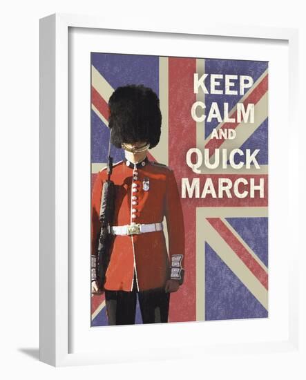 Keep Calm Brit II-The Vintage Collection-Framed Giclee Print