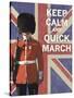 Keep Calm Brit II-The Vintage Collection-Stretched Canvas