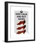 Keep Calm Buy Shoes-Fab Funky-Framed Art Print