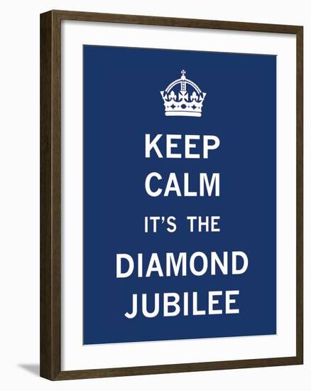 Keep Calm Diamond Jubilee I-The Vintage Collection-Framed Giclee Print