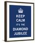 Keep Calm Diamond Jubilee I-The Vintage Collection-Framed Giclee Print