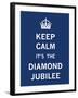 Keep Calm Diamond Jubilee I-The Vintage Collection-Framed Giclee Print