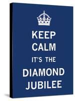 Keep Calm Diamond Jubilee I-The Vintage Collection-Stretched Canvas