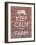 Keep Calm & Farm II-Alonzo Saunders-Framed Art Print