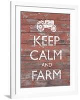 Keep Calm & Farm II-Alonzo Saunders-Framed Art Print