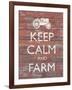 Keep Calm & Farm II-Alonzo Saunders-Framed Art Print