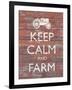 Keep Calm & Farm II-Alonzo Saunders-Framed Art Print