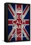 Keep Calm Harry is Still Single-null-Framed Stretched Canvas