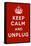 Keep Calm I-Mindy Sommers-Framed Stretched Canvas