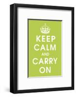 Keep Calm (kiwi)-null-Framed Giclee Print