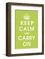 Keep Calm (kiwi)-null-Framed Giclee Print