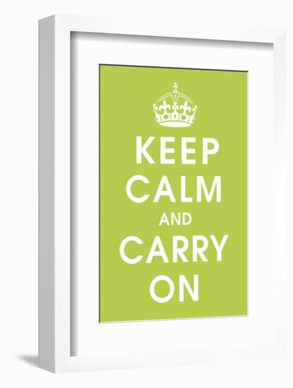 Keep Calm (kiwi)-null-Framed Giclee Print