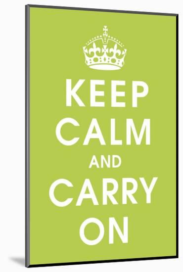 Keep Calm (kiwi)-null-Mounted Giclee Print