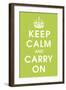 Keep Calm (kiwi)-null-Framed Giclee Print