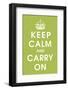 Keep Calm (kiwi)-Vintage Reproduction-Framed Art Print