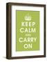 Keep Calm (kiwi)-Vintage Reproduction-Framed Art Print