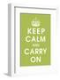 Keep Calm (kiwi)-Vintage Reproduction-Framed Art Print