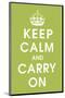 Keep Calm (kiwi)-Vintage Reproduction-Mounted Art Print