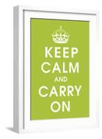 Keep Calm (kiwi)-Vintage Reproduction-Framed Art Print